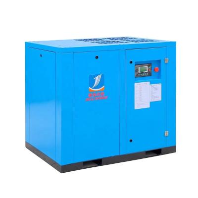 China 7.5kw 15kw 22kw 37kw 75kw lubricated aircompressor screw top silent air compressor with CE for industrial for sale