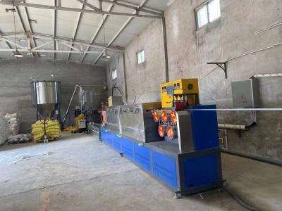China Fully automatic PP strapping tape extrusion line PP plastic tape equipment PP strapping tape production line Capacity 100-600KG/H for sale