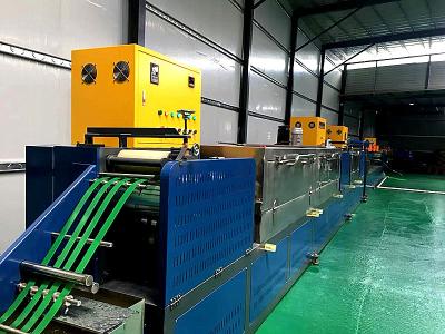 China Produktionslinie für Polyester-PET-Streifen 22 mm vollautomatisch vollautomatisch zu verkaufen