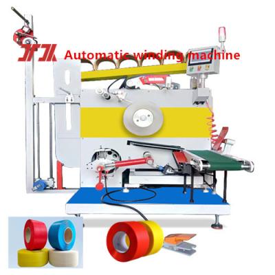 China PP Strapping Tape PP Plastic Tape Automatic Winding Machine Servo Motor Automatic Winding Machine for sale