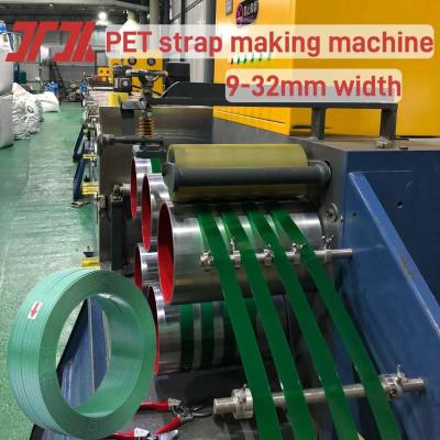 China 0.4-1.2mm Thickness PET Strap Making Machine With 300-350kg/H Production Capacity for sale