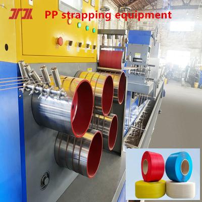 China Advanced PP Strapping Production Line PP Extruder PP Strapping Equipment For Servo Winding Machine for sale