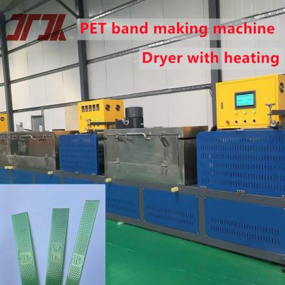 China Single Cylinder Filter PET Packaging Belt Production Line With No-Stop Changer for sale