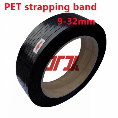 China High Tenacity Pet Strap Color Roll Strapping Manufacturer for Packing Buildings Cargo for sale