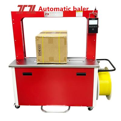 China Supply high speed baler PP automatic baler hot melt baler packaging machinery for 220V/60HZ for sale