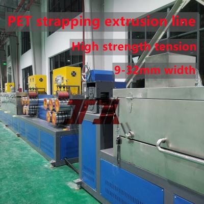 China Double Embossing PET Plastic Production Line With PLC Control System for sale