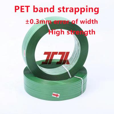 China 9-32mm Pet Packing Straps Width Error Within 0.3mm High Strength for sale