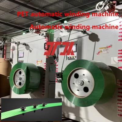 China Customized Plastic Winding Machine PET PP Automatic Winding Machine for PP PET Packaging Tape for sale