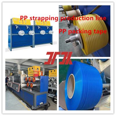 China Factory Production Of PP Strapping Equipment PP Strapping Production Line PP Extruder For 2-12 PP Straps for sale