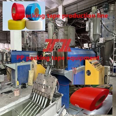 China High-speed 5-19mm PP strapping belt production line PP Strapping belt equipment PP servo winding machine for sale