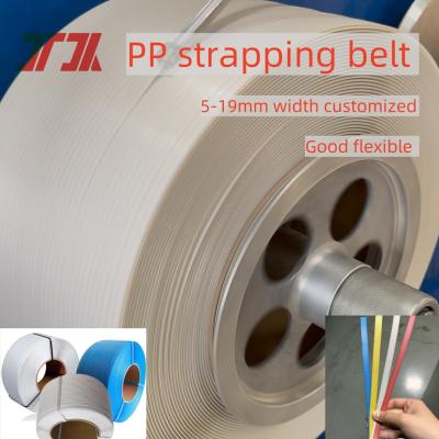 China 5-19mm Customized  Recycle Polypropylene Plastic PP Band Strapping Belt Roll Pp Band For Packaging for sale