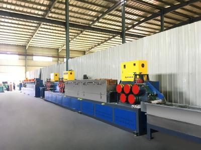 China Automatic Plastic PET Strap Making Machine 9mm Packing Belt Extruder Line for sale