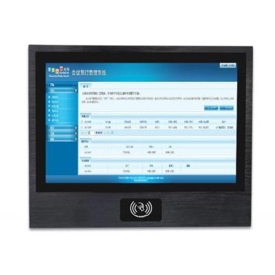 China OEM ODM Metallgehäuse 17 Zoll PCAP Touchscreen Panel PC mit NFC RFID Reader für die Zugriffssteuerung zu verkaufen