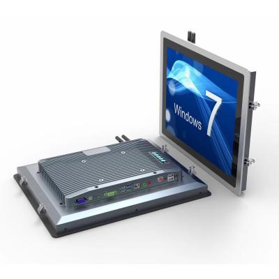 China Embedded Aluminum Alloy Frame 12 Inch All-In-One Industrial Touchscreen Computer for sale