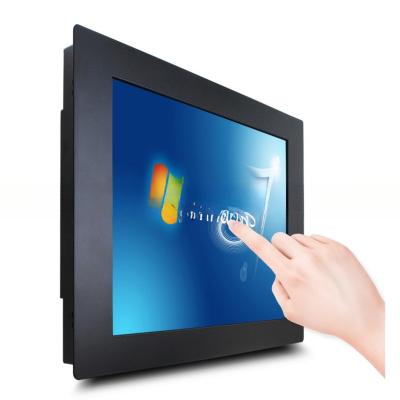 China Sheet Metal Casing Resistive Touch Screen Monitor 17 Inch Widescreen 1280*1024 for sale