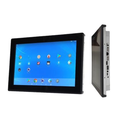 China 7 Inch Black Pure Flat Capacitive Touch Screen Monitor 12V 24V For Game Machine Or Industrial Application System for sale