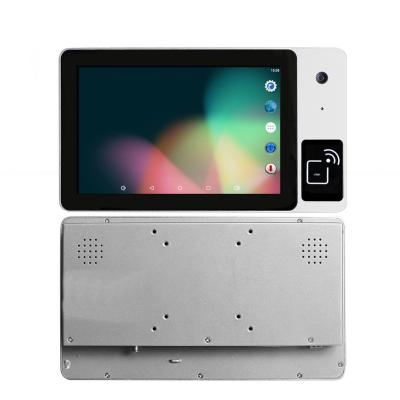 China Wandfest 10,1 Zoll Touchscreen Android Linux Monitor mit Kamera RFID NFC Lesegerät Mikrofon zu verkaufen