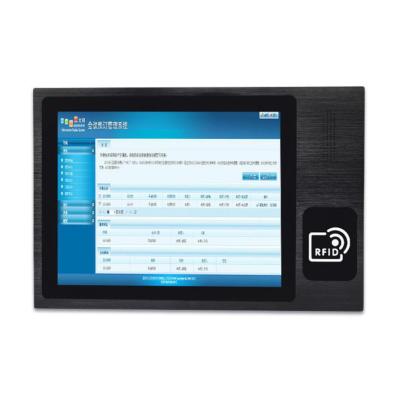 China 17 Inch IP65 Waterproof PCAP Touch Screen Industrial Panel PC With NFC RFID Reader for sale