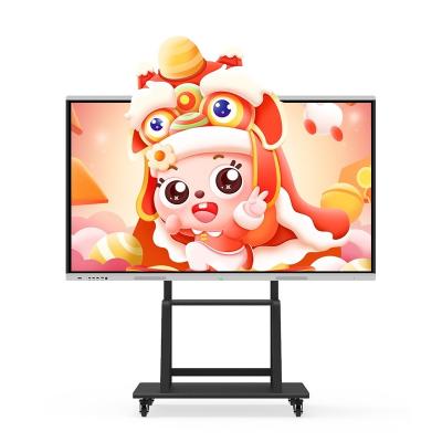 China 4K UHD 65 Inch Wall All-In-One Touchscreen Interactive Whiteboard Panel for sale