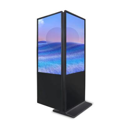 China 49 Inch Alone Stand Double Sided LCD Display Advertising Multimedia Player for sale