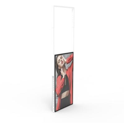 China 55 Inch High-Brightness Dual-Sided Hanging Advertising Display Network-Connected for sale