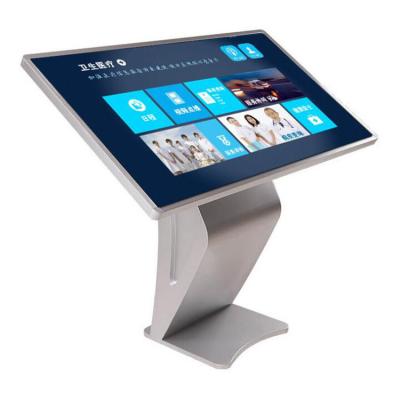 China Horizontal 65 Inch Capacitive Touch Screen All-In-One LCD Self Service Kiosk for sale