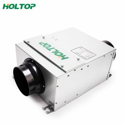 China Hotel Holtop Fresh Air UV-C Light Photocatalyst Air Filtration Air Disinfection Box Sterilizer for sale