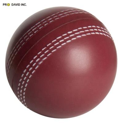 China 2020 Hot Promotional Anti Stress Reliever Plain Cricket Ball PU Memory Foam Soft Squishy Gift Squishy Relief Toy Ball for sale