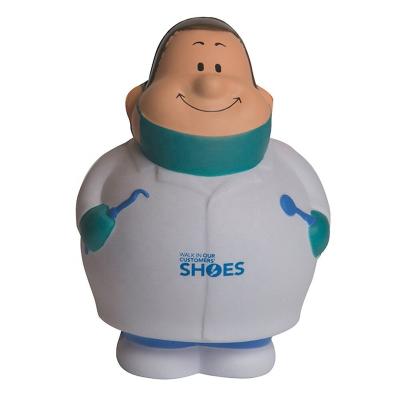 China Promotional Toy Squishy Stressball Memory Foam Strain Ball Dentist Bert Branded Customized for sale