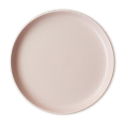 China Sustainable Wholesale Pink Stoneware Ceramic Pizza Dish For Wedding And Restaurant for sale