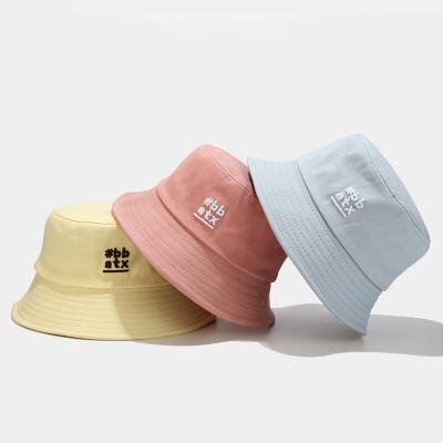 China Sun Protect Bucket Custom Logo 2022 The Next New Coming 8 Colors Available Wholesale Embroidery Hat for sale