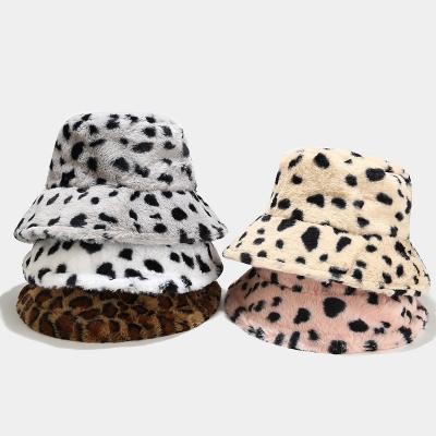 China 2021 new next available wholesale 5 colors picture leopard print fur leopard fur winter hat for sale