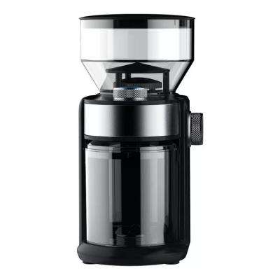 China New Hotel Portable Electric Burr Espresso Bean Electric Stainless Steel Conical Coffee Grinder for sale