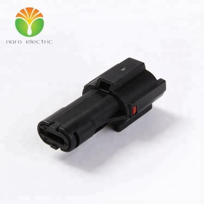 China MG640322 PA66 2 Pin Female Housing Waterproof Wiring Connector DJ7021-1.8-11 Automotive Nylon Material for sale