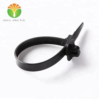 China Car Accessories Factory Price Self Locking Wire Ties HF0201Plastic Nylon Cable Tie Manufacturer for sale