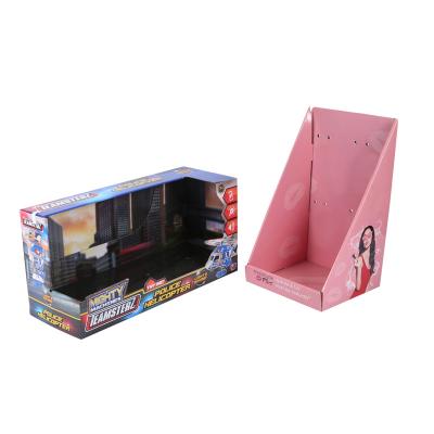 China Recyclable Hot sale custom racing car children's toy packaging paper box foldable full display packaging box for sale