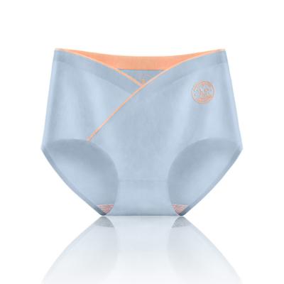 China Non-marking Large Size Antibacterial Cotton Low Rise Cotton Panties Women's 100% Maternity Underwear for sale