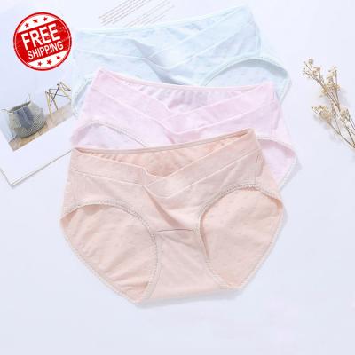 China Antibacterial Women Low Waist Comfortable Panties Plus Size Black Maternity Panties for sale