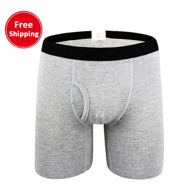 China Antibacterial Wholesale Stockings Lot Men's Cotton Underwear Short Boxer Briefs for sale