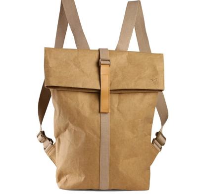 China waterproof wholesale customized backpack made in china medium size kraft paper backpacks for sale