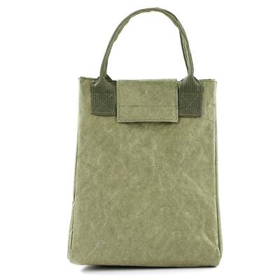 China Eco-friendly Wholesale Custom Insulated Cooler Carry Waterproof Tyvek Tote Lunch Bag for sale