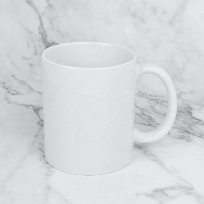 China Sublimation 11oz Sublimation Ceramic Empty Coffee Mug Can Form Heat Transfer Mug Cup for sale