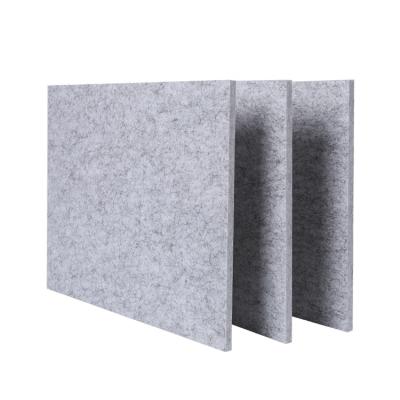 China Modern Hot Sale Classic Pet Sound Deadening Wall Office KTV Household Decoration Polyester Fiber Sound Absorbing Panel for sale