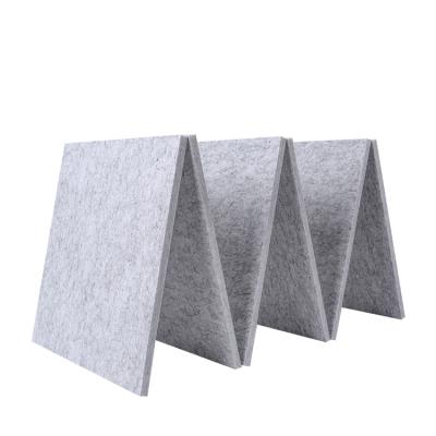 China New high quality sale modern soundproof studio wall decoration polyester fiber sound absorbing panel for sale