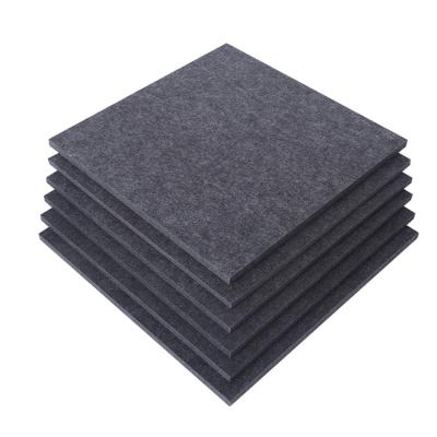 China Manufacturer Wholesale Modern Home Studio Wall Decoration Polyester Fiber Soundproof Sound Absorbing Panel for sale