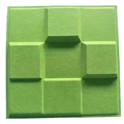 China Modern Wholesale Polyester Pet Sheet Sound Proof Acoustic Wall Panels Pet Sound Deadening Panels Soundproofing Walls for sale