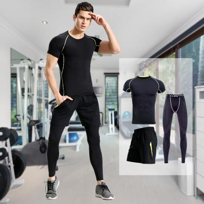 China Wholesale Suits Summer Tracksuits Breathable Jogging Gym Wear For Men Clearance Tracksuit Set 3 Pieces for sale