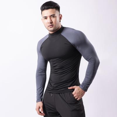 China HOT SALE Custom Fit Men's Slim Fit Gym Bodybuilding Muscle Training Breathable Workout Fitness T-Shirt for sale