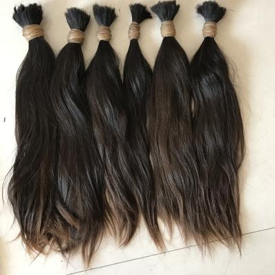 China Wholesale Silky Straight Unprocessed Virgin Indian Hair Bulk Volume Of Silky Straight Wave Hair Extensions 100% for sale