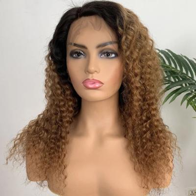 China Silky Straight Wave Pre-Plucked Curly Hair Full Lace Wig Curly Front Lace Hair Wig Wholesale Seller for sale